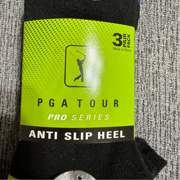 PGA Tour Pro Series Anti Slip Heel Sock Bundle - Picture 5 of 9